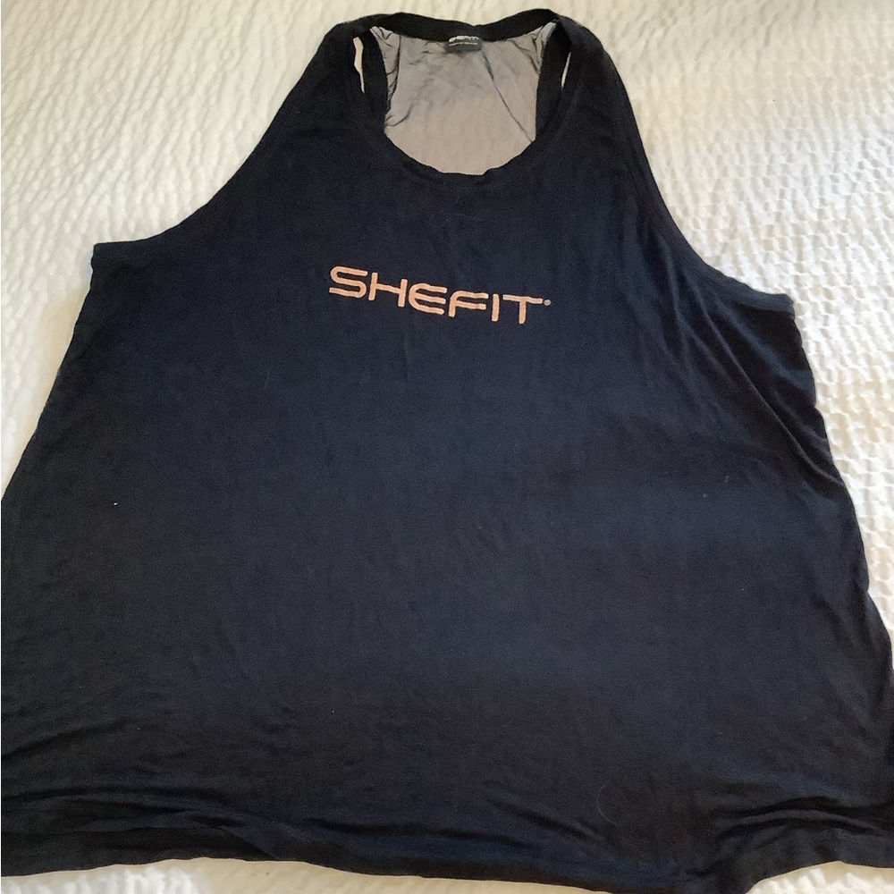 NWOT Super soft and cute tank with top back sheer Size Luxe 5?